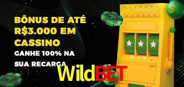 Wildbet melhor bônus de depósito