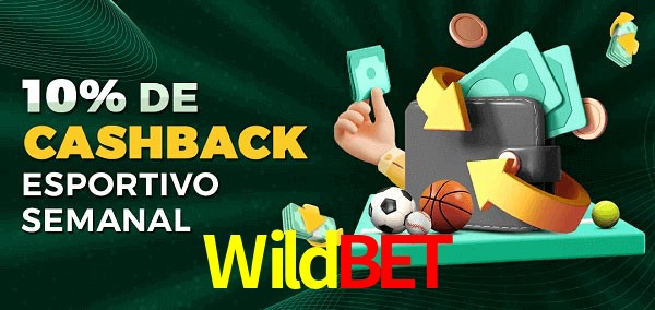 10% de bônus de cashback na Wildbet