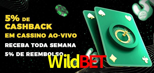 Promoções do cassino ao Vivo Wildbet